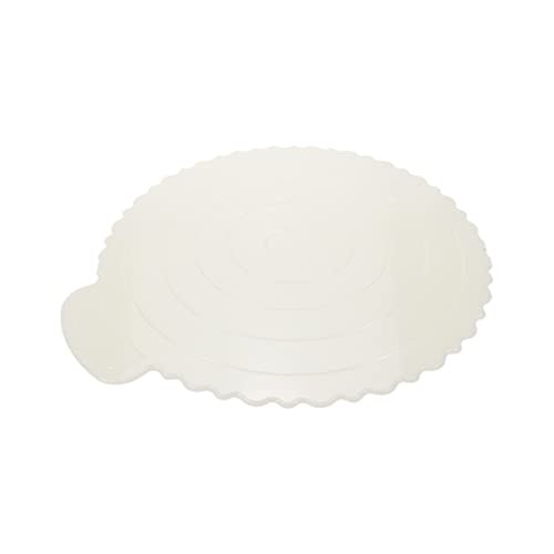 3Pcs Reusable Cake Boards,Thickened 2mm Plastic Round Circles Cakes 3 White gallery