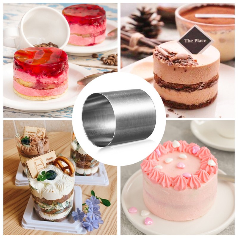 1PC Mini Round Shape Mousse Cake Biscuit Dessert Mould DIY Baking Tools