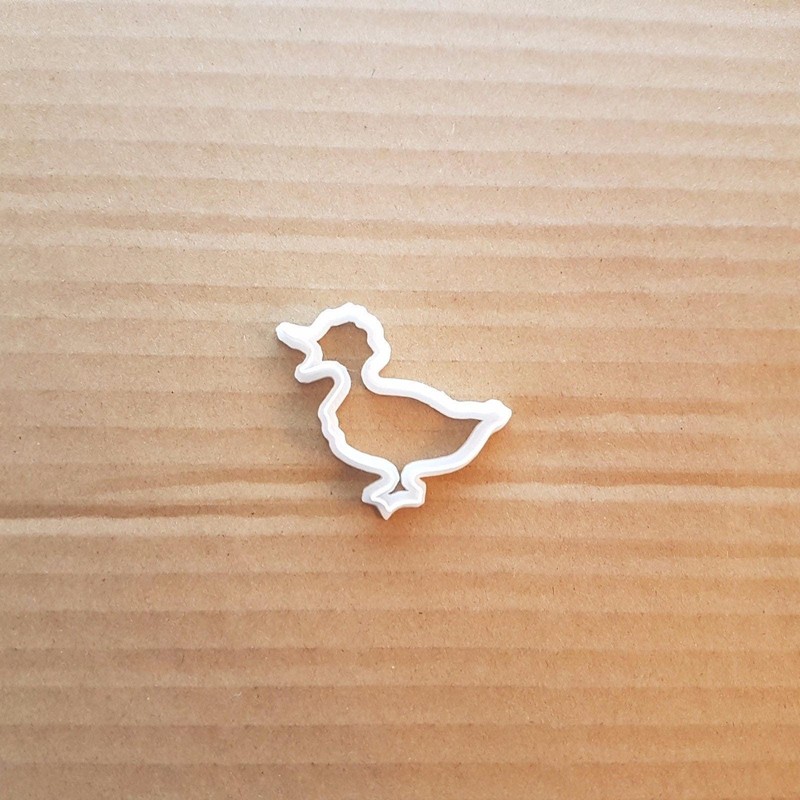 Duck Goose Geese Pond Shape Cookie Cutter Dough Biscuit Pastry Fondant Sharp gallery