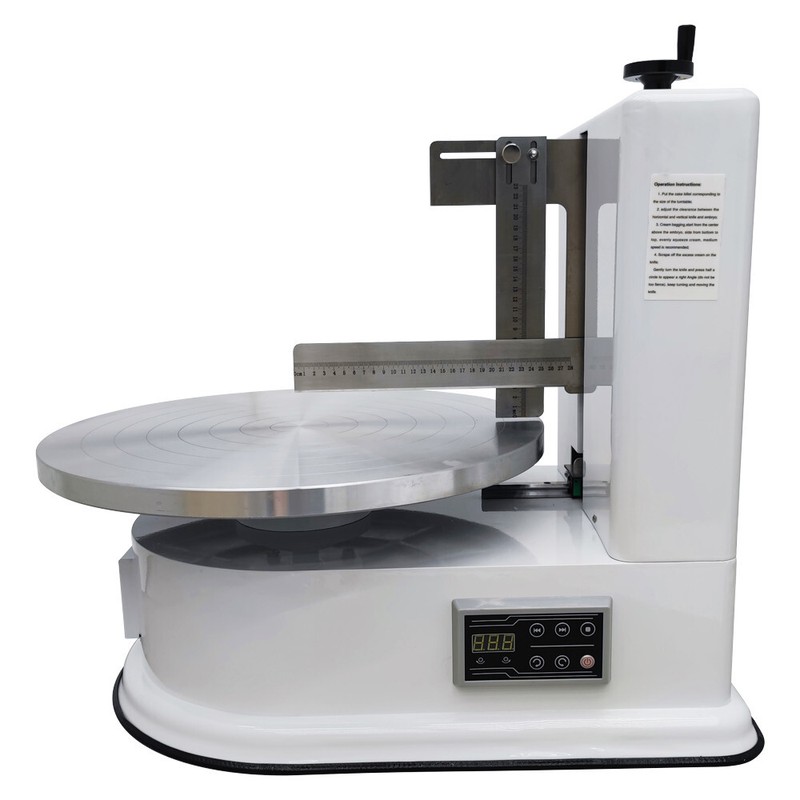 White Automatic Cake Spreading Machine Electric Cake Spreading Machine 110V 60W gallery