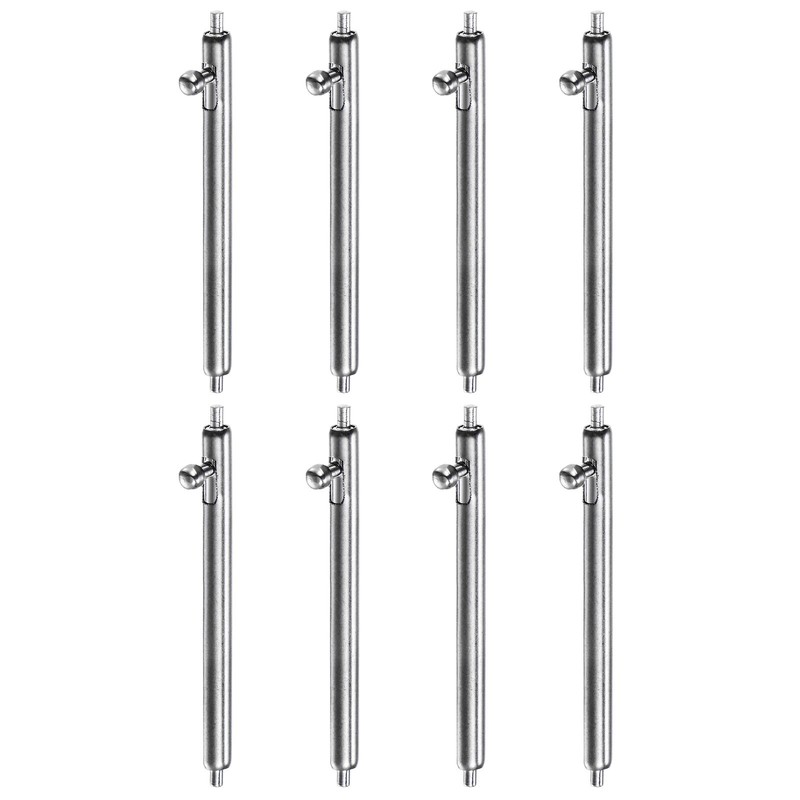8pcs spring bar 21×1.8mm stainless steel for watches