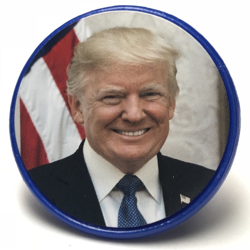Donald Trump Cupcake Toppers Rings Birthday Party Favors – 16 pcs