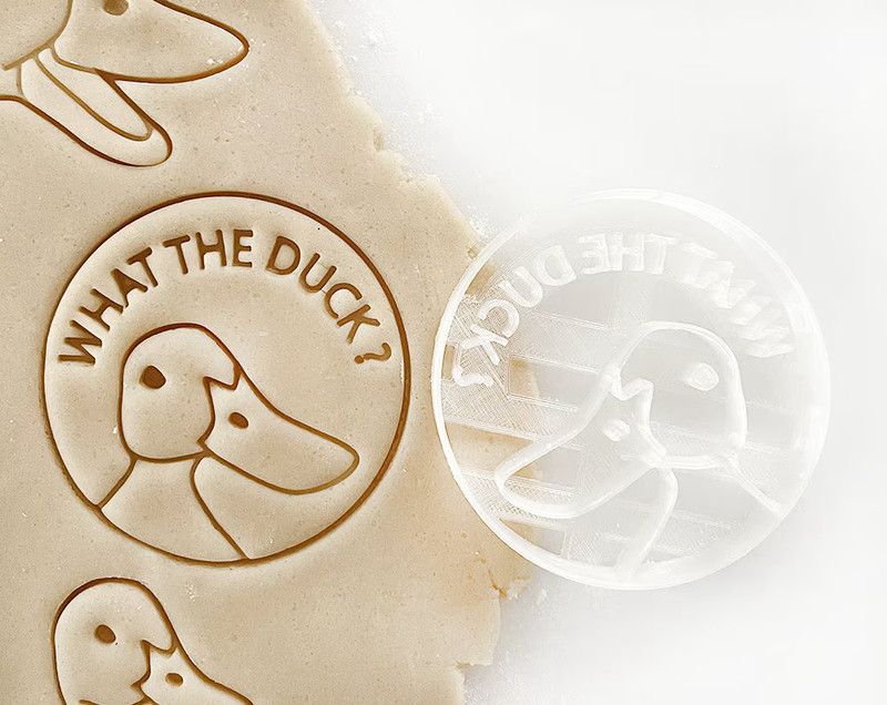 What the Duck Cookie Cutter, Gift for the duck lovers gallery