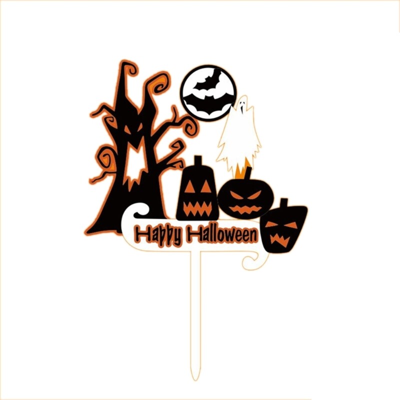 Halloween Cupcake Toppers Cake Toppers Labeling Marking for Sandwich Cupcake gallery