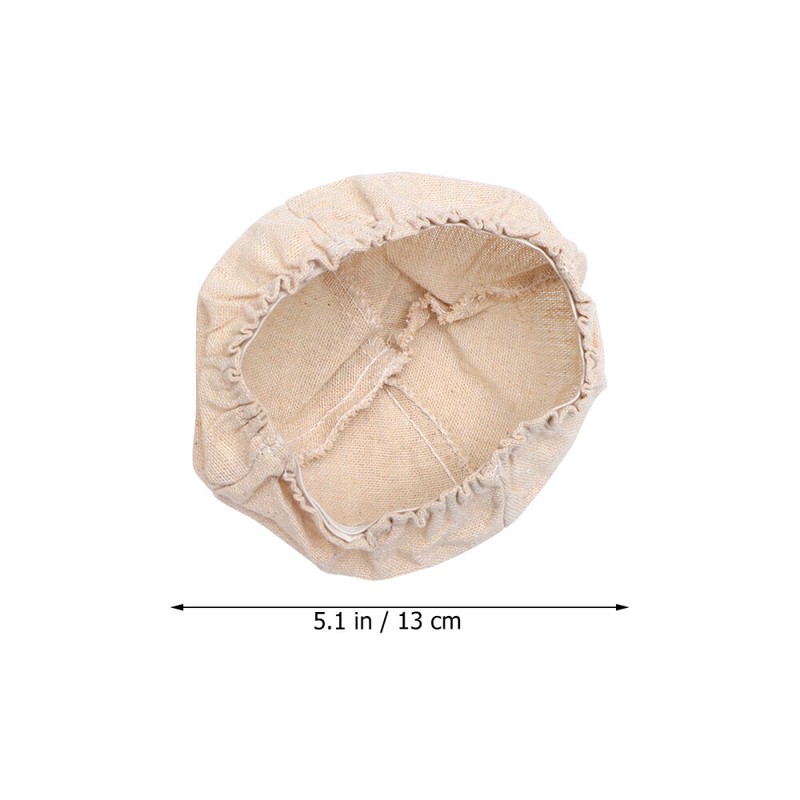 2PCS Fermention Cloth Rattan Basket Wrapper Brotform Fermentation Basket Cloth gallery