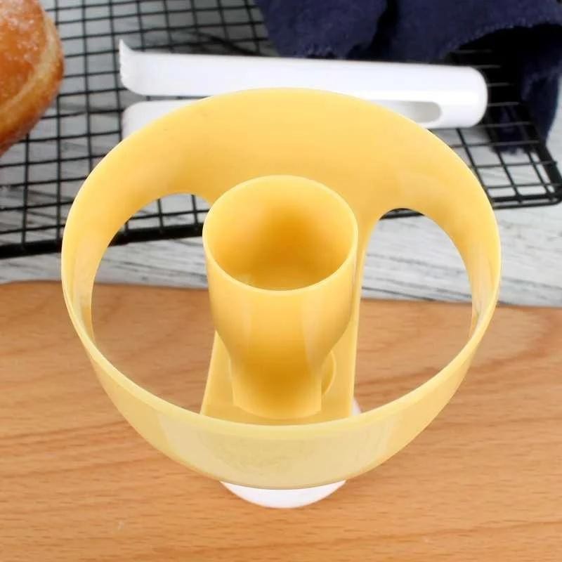 Donut & Cookie Cutter Set – Round Plastic Donut Mold Maker, Non-stick Cake Cutte gallery