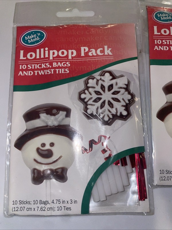 Lollipop pack, 10 sticks, bags ans twist ties gallery