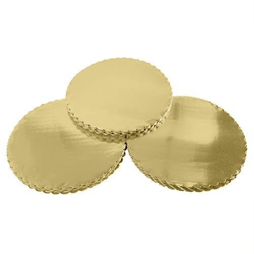 [25pcs] 12" Gold Cakeboard Round,Disposable Cake Circle Base Boards Cake Plate gallery