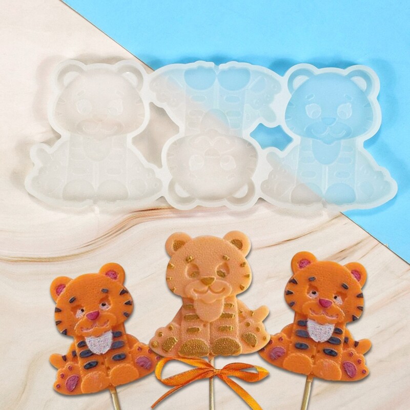 Lollipop Shape Silicone DIY Jelly Mold Candy Molds Fondant Mold gallery