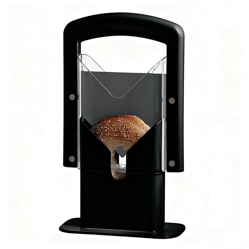 Bagel Slicer, Perfect for Bagels Guillotine Universal Slicer, Bagel Cutter St…