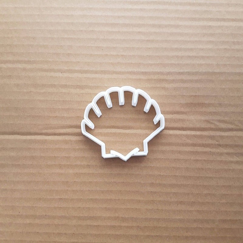 Shell Scallop Seaside Shape Cookie Cutter Dough Biscuit Pastry Fondant Sharp gallery