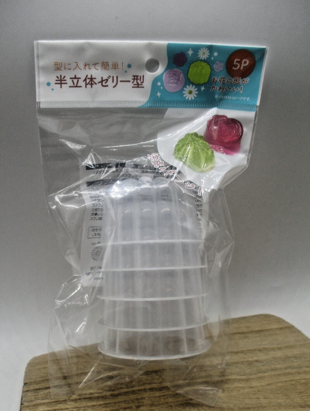 2025 Flower Margaret food jelly mold 5pcs seria diameter 6cm H3.5cm