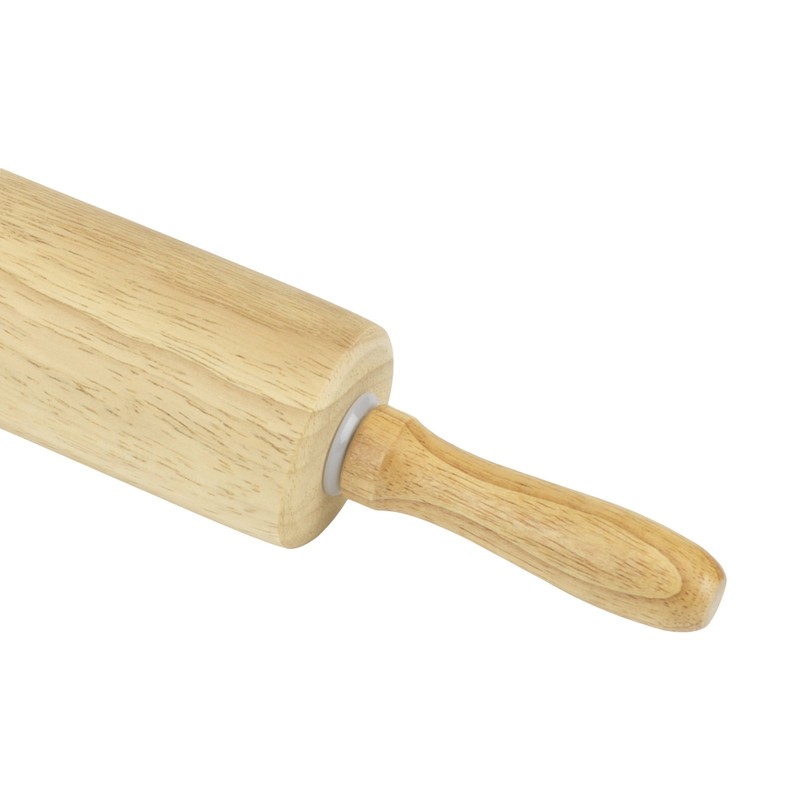Wood Rolling Pin 10" x 2" Water-Resistant Wood Barrel Dough Rolling Pin 1 Piece gallery