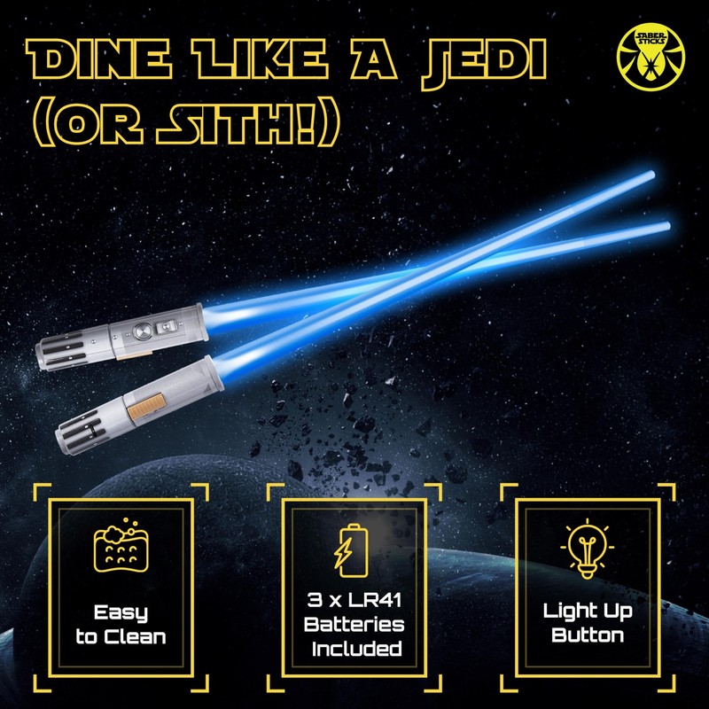 Lightsaber Chopsticks Light Up Star War Chopstick Light Up Mini Light Saber C... gallery