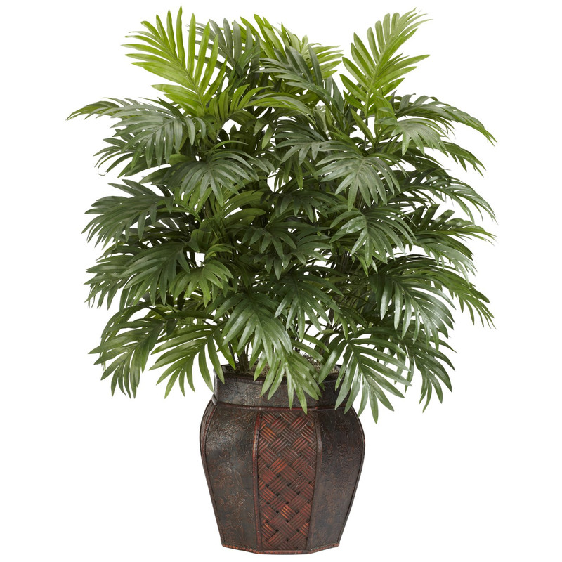 Nearly Natural Areca Palm Vase Silk Plant 38 X 27 X 25 6651
