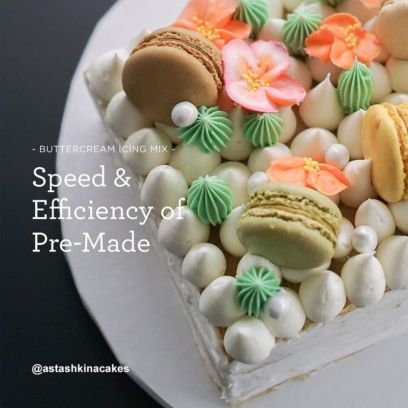 2 Pounds of Dairy-Free Buttercream Icing Mix for Effortless Cake Decorating gallery