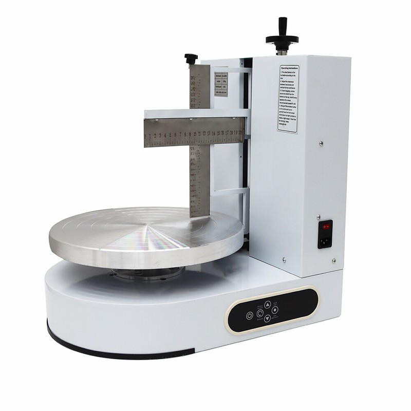 Automatic Cake Cream Spreading Coating Smearing Machine 110V Decorating Spreader