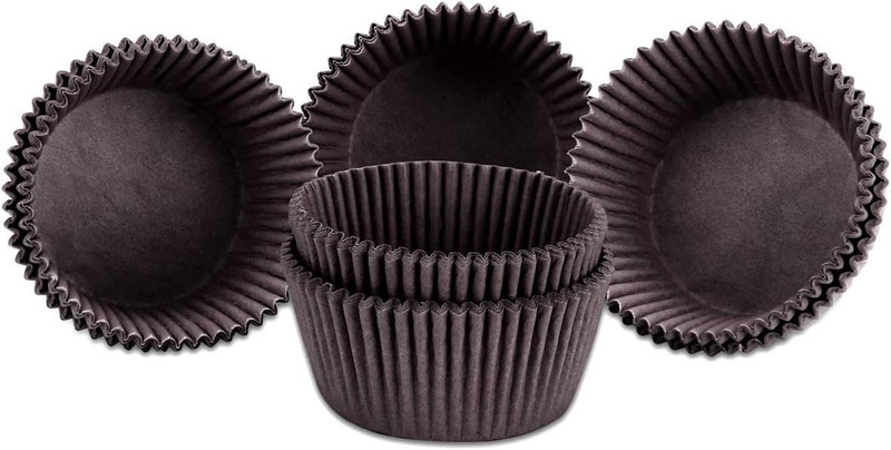 400-Count Brown Standard Cupcake Liners Swedish Paper Coffee Baking Cup gallery