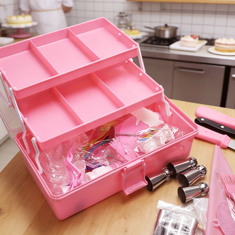 359Pcs Cake Decorating Baking Set with Piping Tips Nozzles for Cupcake Cookie gallery