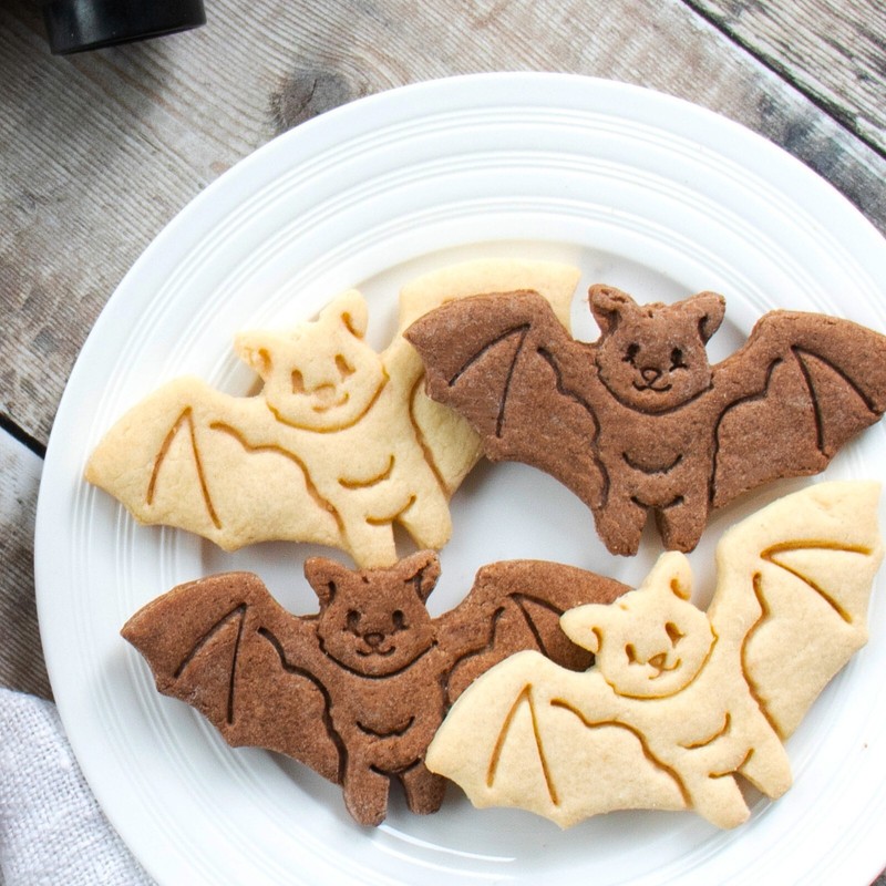 Flying Bat Cookie Cutter - Halloween vampire gothic wildlife nature baby shower gallery