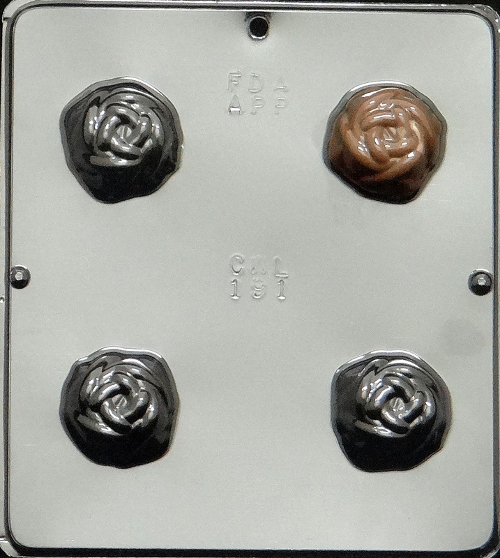 Rose Truffle Chocolate Candy Mold Candy Making 191 NEW