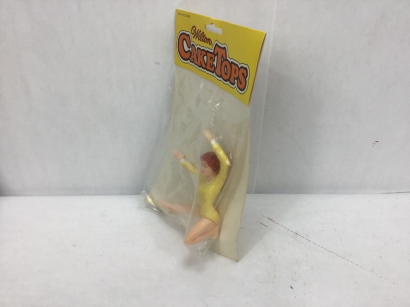 Vintage 1979 Wilton Cake Topper Gymnast NIP gallery