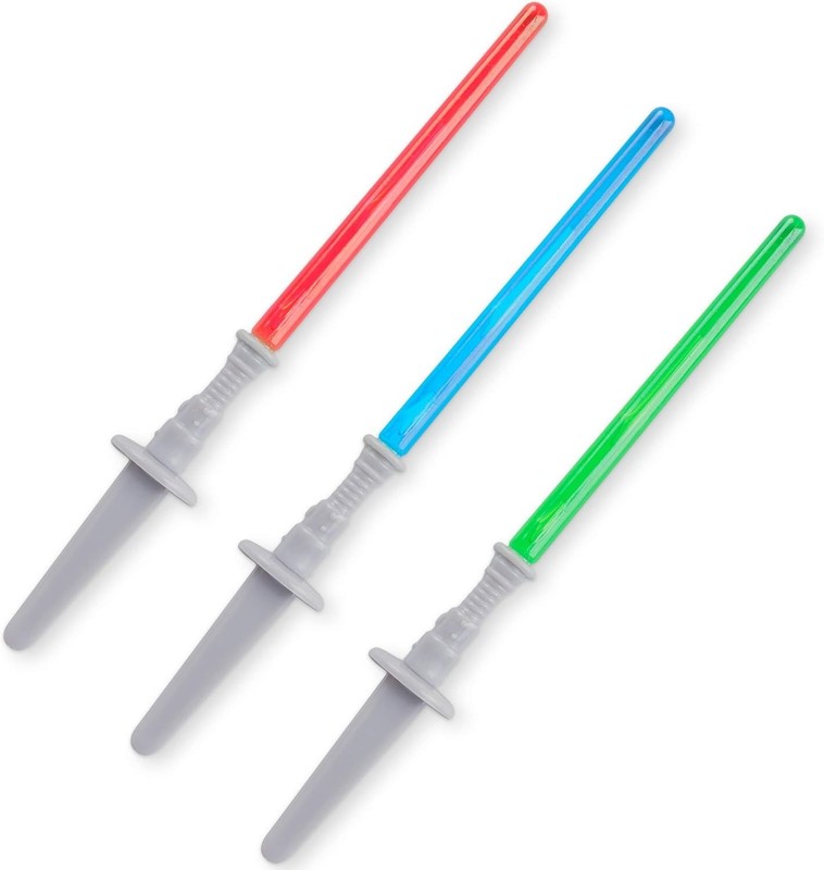 Light Sabre Cupcake Decoration Toppers Sticks Picks Set for Children Birthday... gallery