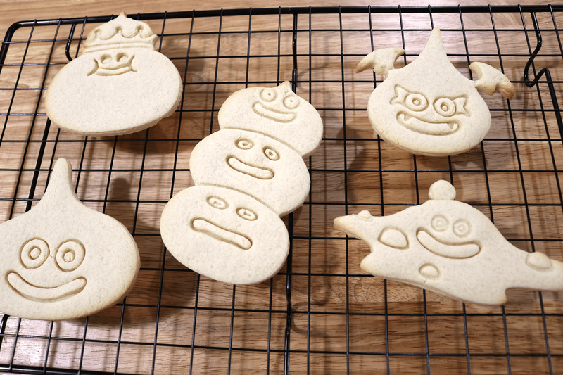Dragon Quest Slime Cookie Cutters- King Slime, Liquid Slime, Slime Stack, Dark gallery