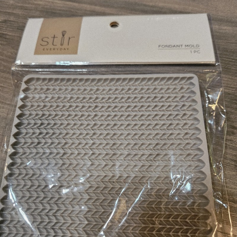 Stir Everyday Fondant Mold 1pc New gallery