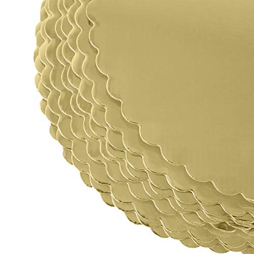 [25pcs] 12" Gold Cakeboard Round,Disposable Cake Circle Base Boards Cake Plate gallery