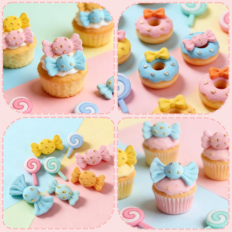 Lollipop Fondant Molds 3 Pcs, Candy Shape Cake Decorating Molds for Baking Cupca gallery