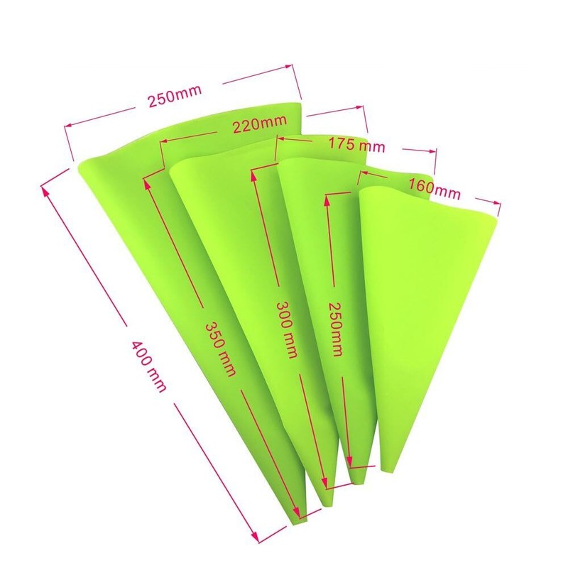 Joyee Reusable Pastry Bags 16" 14" 12" 10" Icing Bags for Cake Decorating gallery