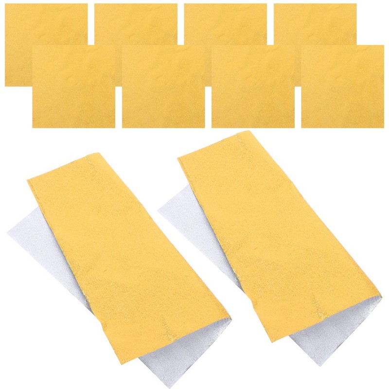 100 Pcs Gold Foil Sheets Chocolate Wrapping Paper Candy Tin Wrappers gallery