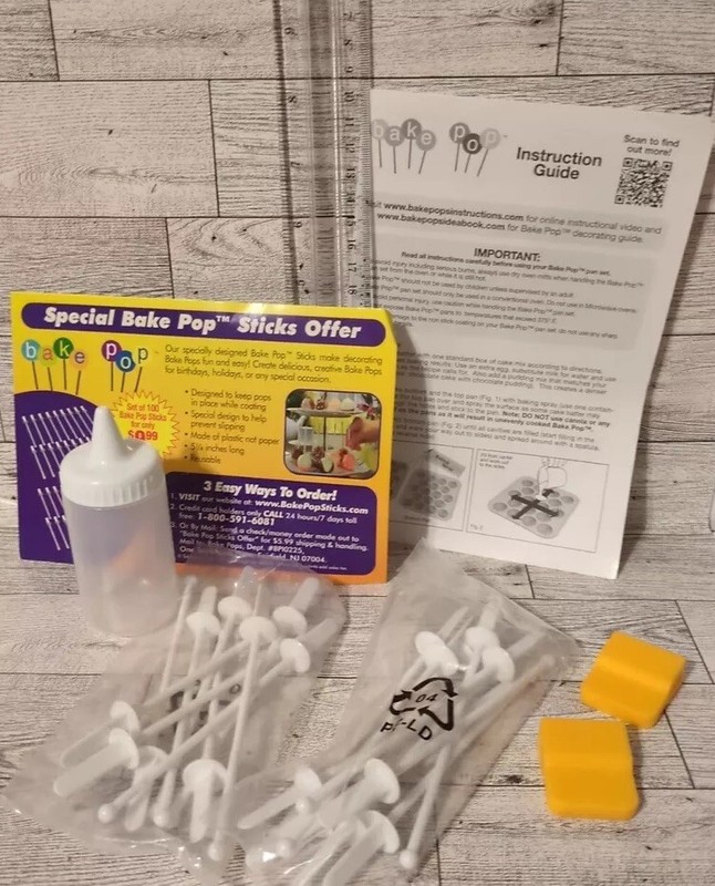 Cake Pop Maker Kit with Molds, Decorating Tools And Picks