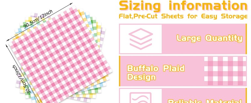 240 Sheets Plaids Wax Paper Sheets Spring Easter Sandwich Wrap gallery