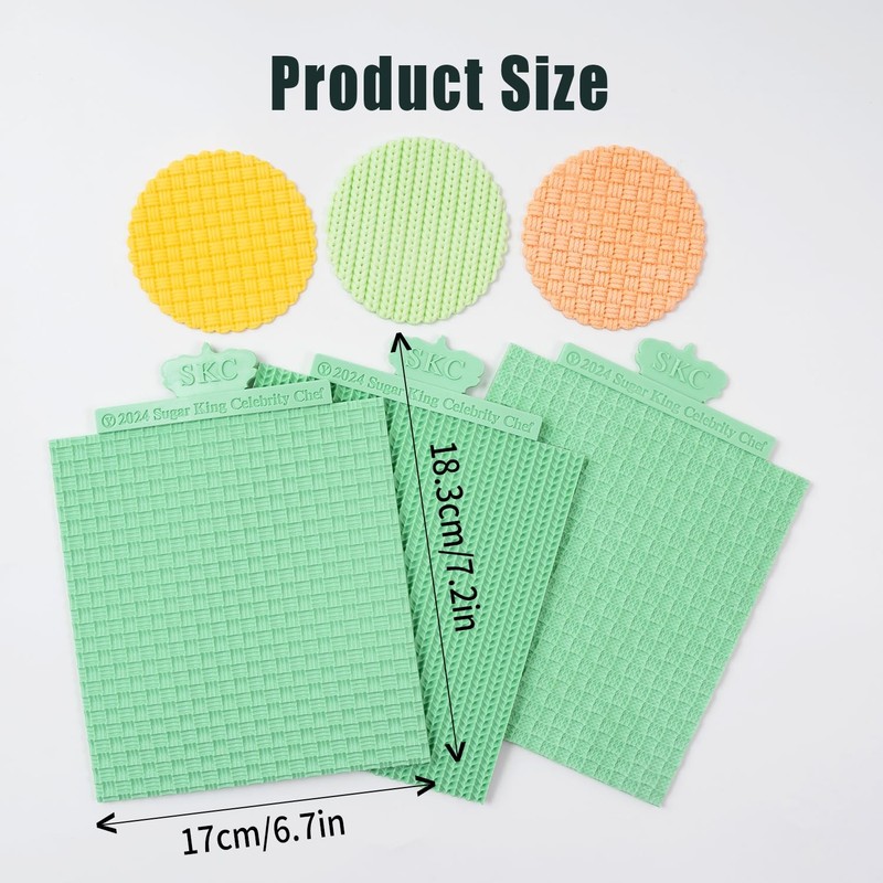 Sweater Texture Fondant Impression Mats Knit Fondant Embosser Texture Mats fo... gallery