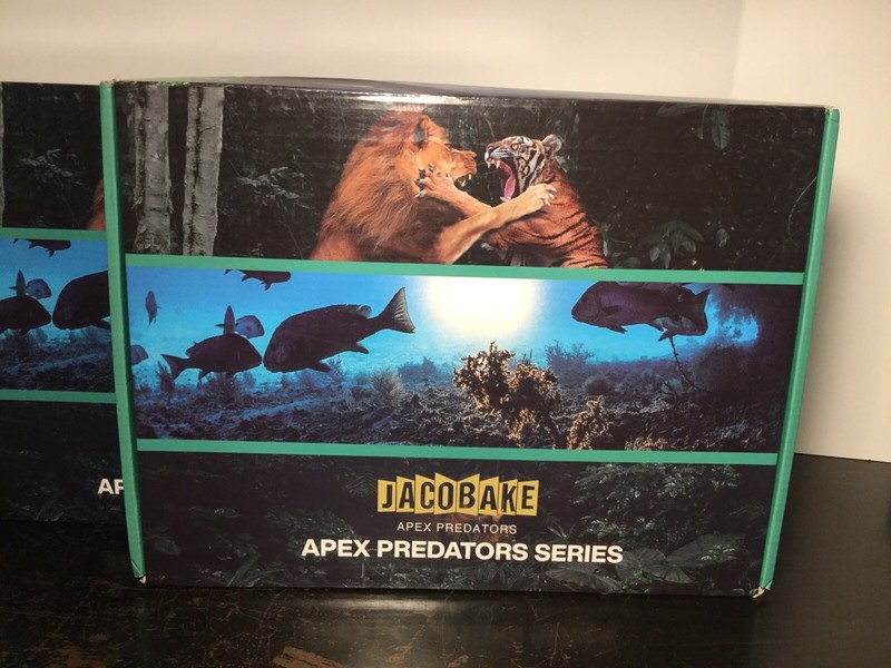 New Jacobake Apex Predators 3 Pack Silicona Candy Molds realistic animals sealed gallery