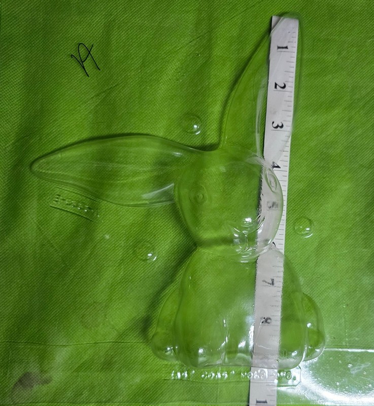 Chocolate Mold - 3D Mold - XLg Long Eared Bunny gallery