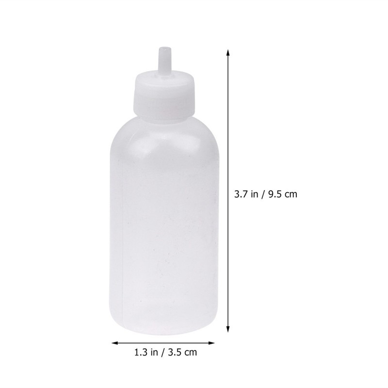 12 Sets Small Squeeze Bottles for Sauces with Nozzle Multipurpose Condiment gallery