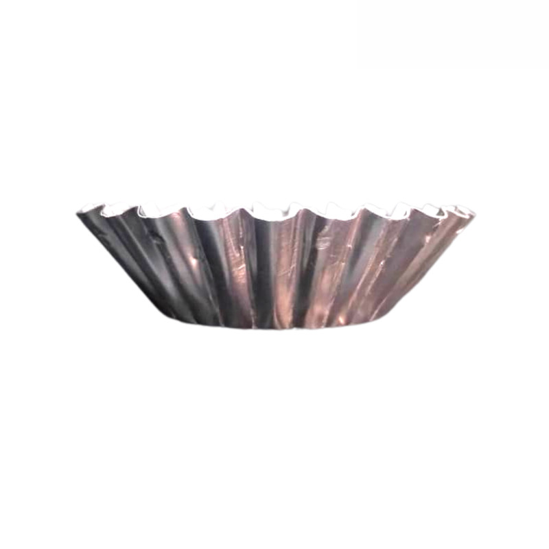 8cm Baking Tool 20PCS Egg Tart Aluminum Cupcake Cake Cookie Flower Mold Tin gallery