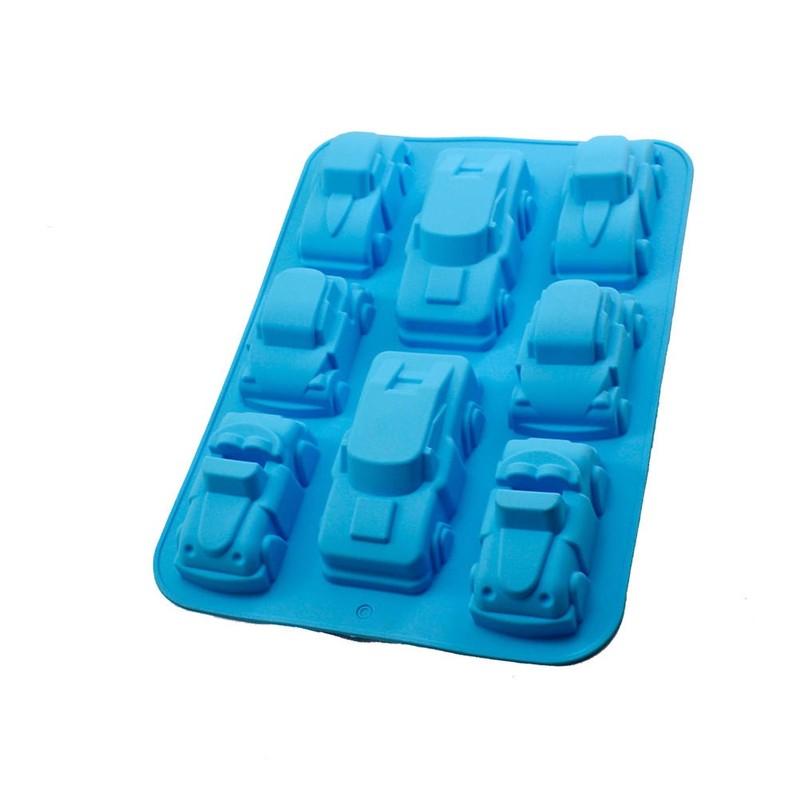 Silicone Fondant Mould Candy Molds Cars Cake Kitchen Tool Cookie gallery