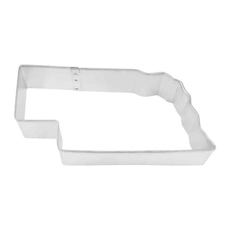 Nebraska State 4'' Cookie Cutter Metal College Football Birthday Party Graduatio