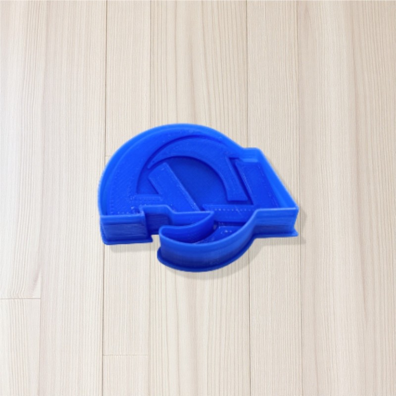 Los Angeles Rams Cookie Cutter and Embossing Stamp gallery