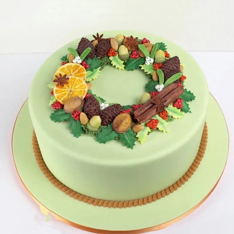 3D Almond Fruit Nut Silicone Mold Sugarcraft Fondant Cake Chocolate Candy Mould