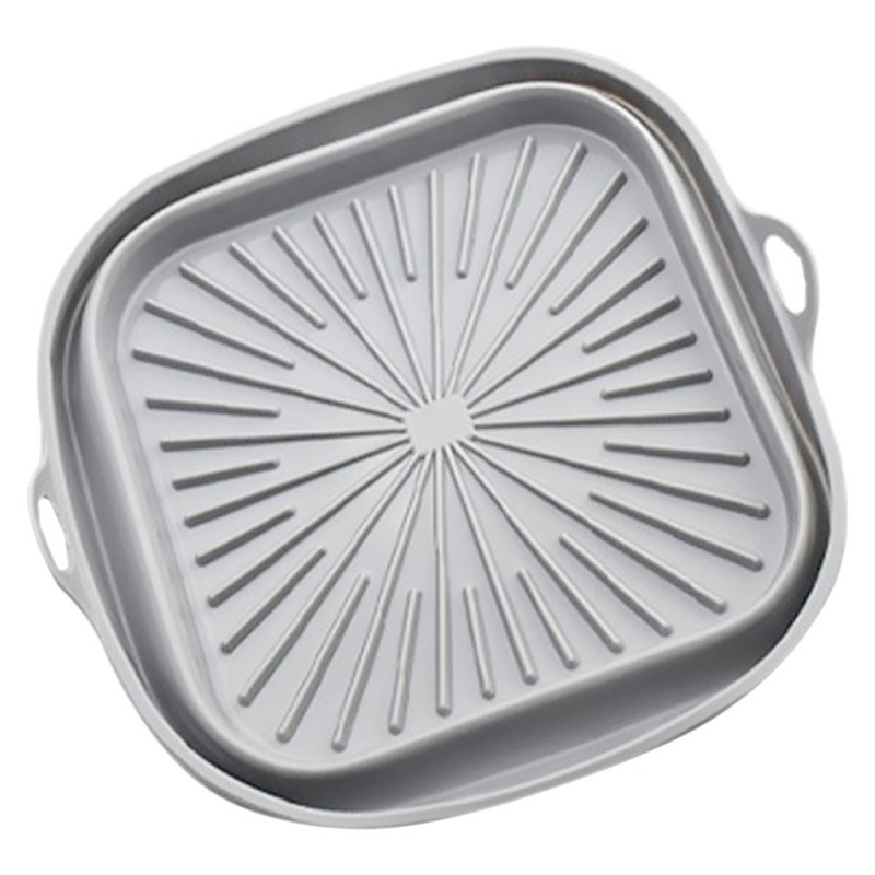 2 Pack Reusable Silicone Air Fryer Pads Heat Resistant Kitchen Accessories gallery
