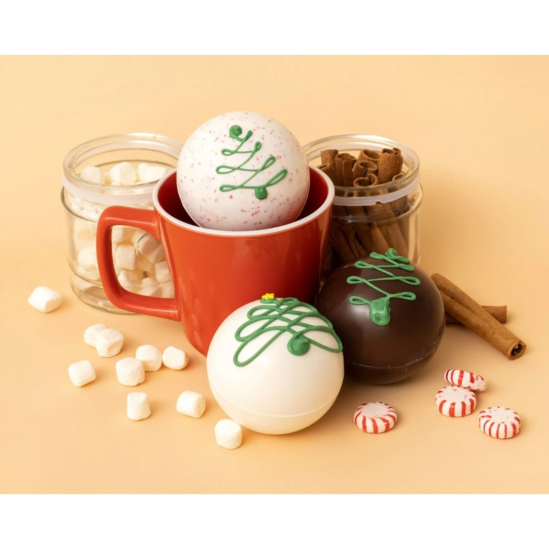 American Crafts Kaboom Chocolaka Mini Chocolate Pinata Mold-Ball 3 Pc. Reusable gallery