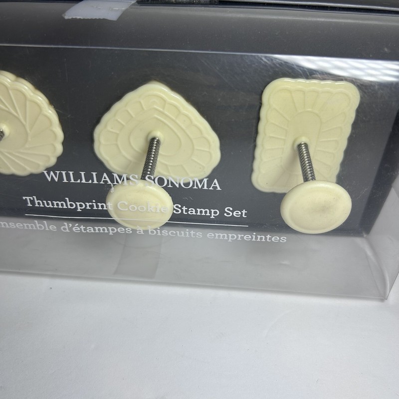 Set 3:Williams Sonoma Thumbprint Cookie Stamps/Cutters-Valentine gallery