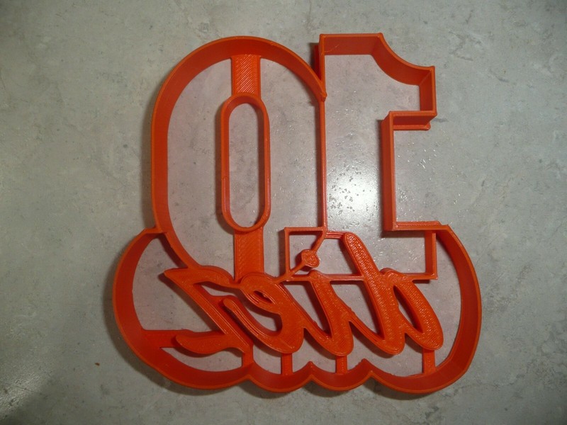 SPANISH NUMBER DIEZ 10 WITH WORD COOKIE CUTTER CORTADOR DE GALLETAS USA PR4130 gallery