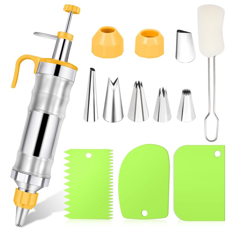 Frosting Piping Kit Cake Decorating Tools Supplies Icing Piping Kit Cupcake D...