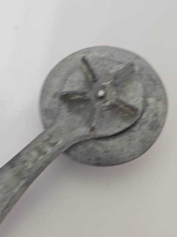 Antique Pastry Pie Crimper Cutter Wheel "PAT." gallery
